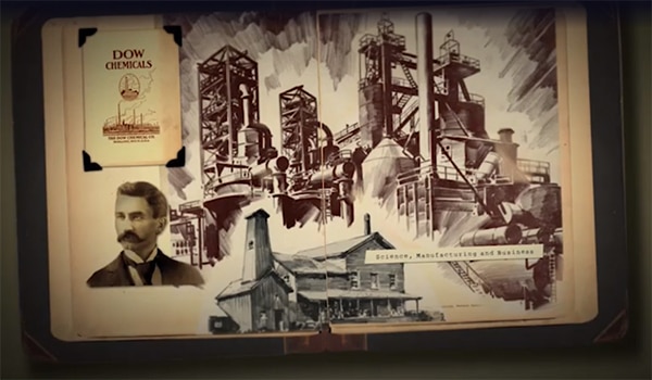 Still image of a picture book from Early promise video