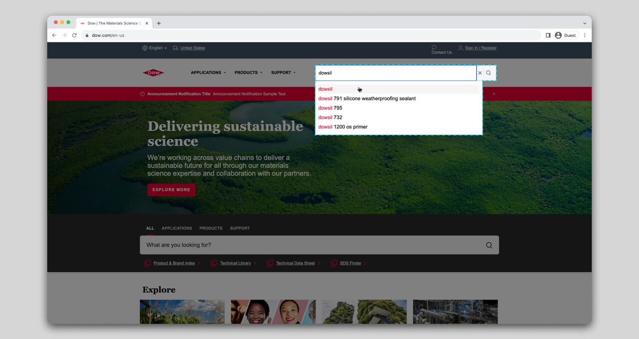 Accessing Regulatory Data Sheets (RDS) Dow Inc.
