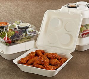 Sani-Stak Take-Out Containers